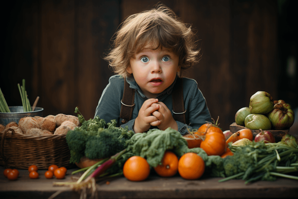 enfant ne veut pas manger de legumes