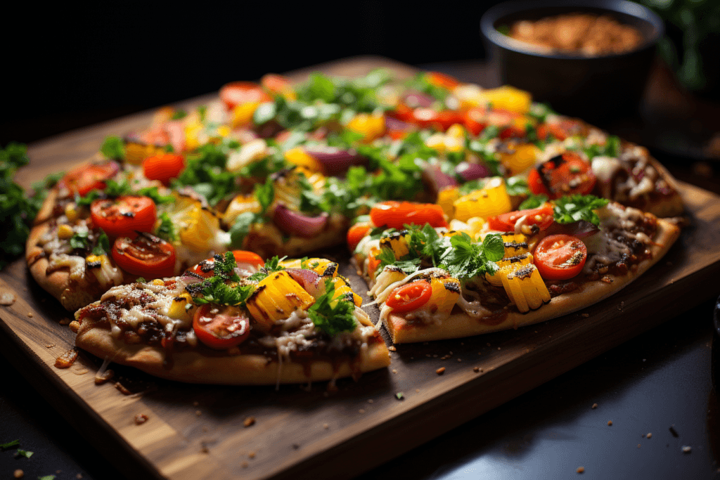 pizza legumes faite maison